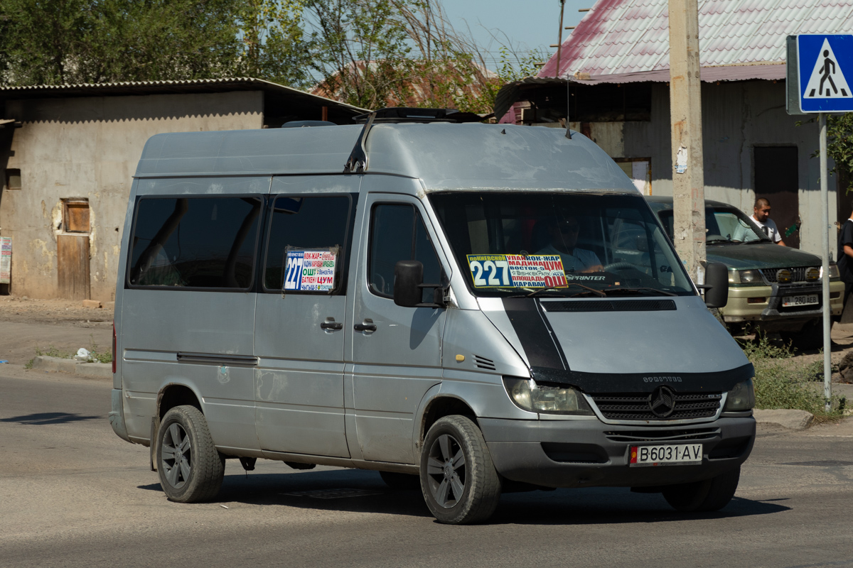 Кыргызстан, Mercedes-Benz Sprinter W903 313CDI № B 6031 AV