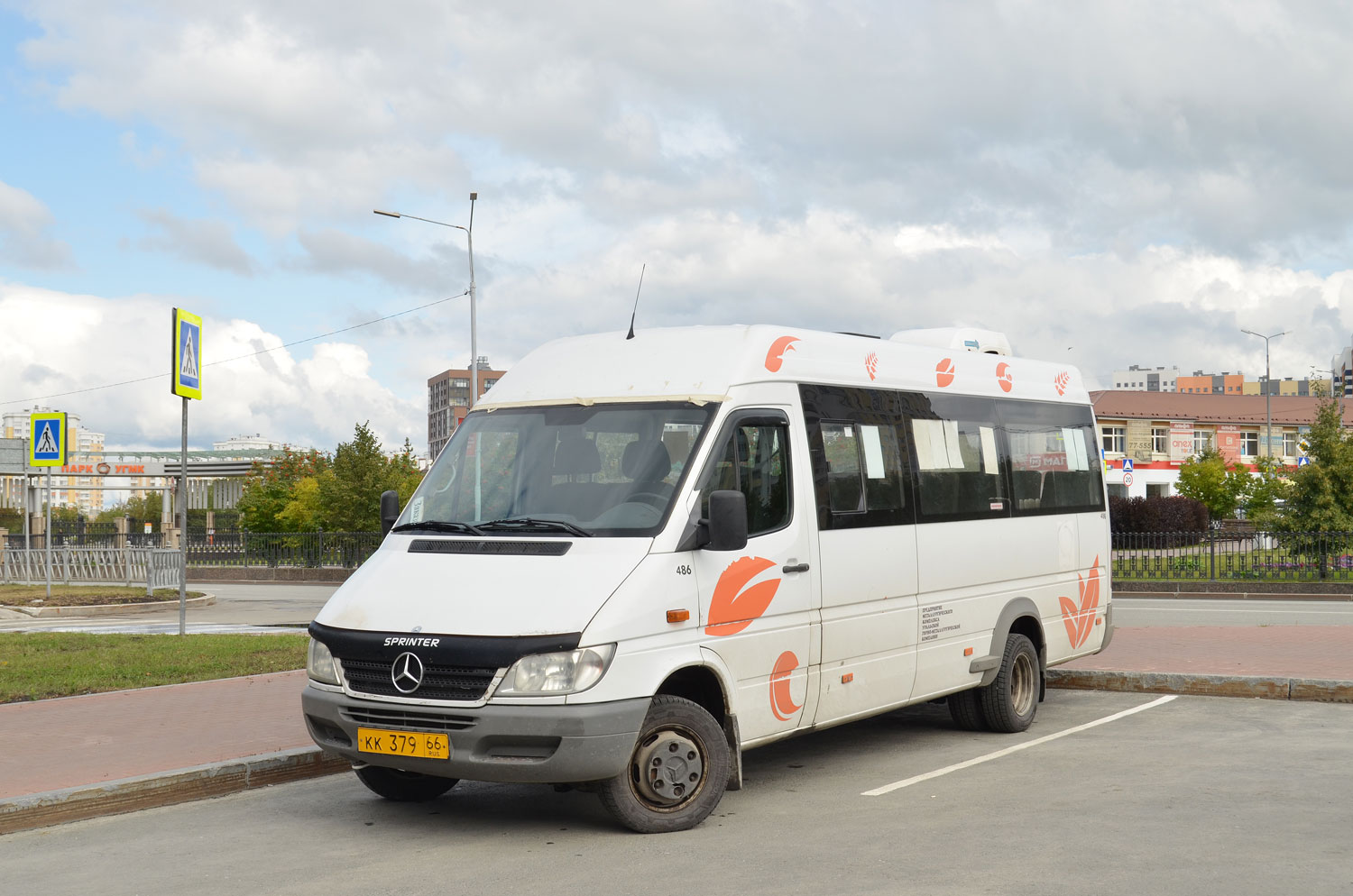 Свердловская область, Луидор-223203 (MB Sprinter Classic) № 486 Свердловская область, Луидор-223203 (MB Sprinter Classic) № 486