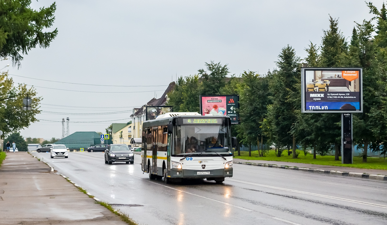 Moscow region, LiAZ-4292.60 (1-2-1) # 107451