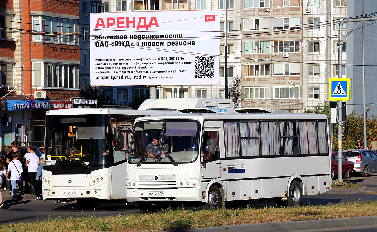Пензенская область, ПАЗ-320412-10 № О 204 ТМ 58