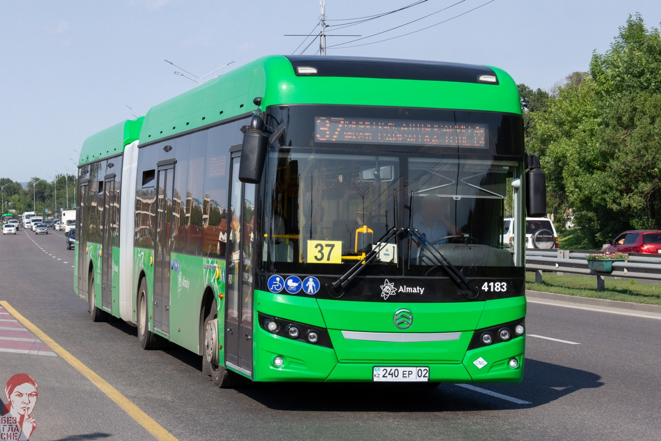 Almaty, Golden Dragon XML6185J13C (Hyundai Trans Auto) sz.: 4183