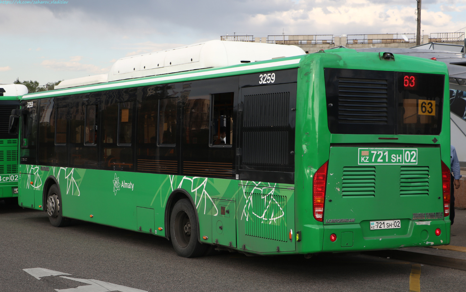 Алматы, Zhong Tong LCK6125HGAN № 3259