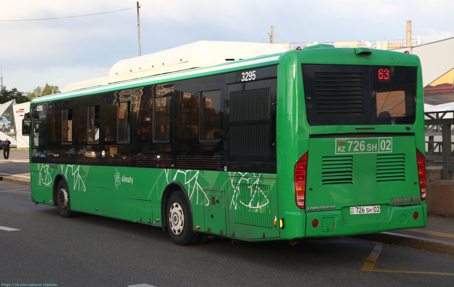 Алматы, Zhong Tong LCK6125HGAN № 3295 Алматы, Zhong Tong LCK6125HGAN № 3295