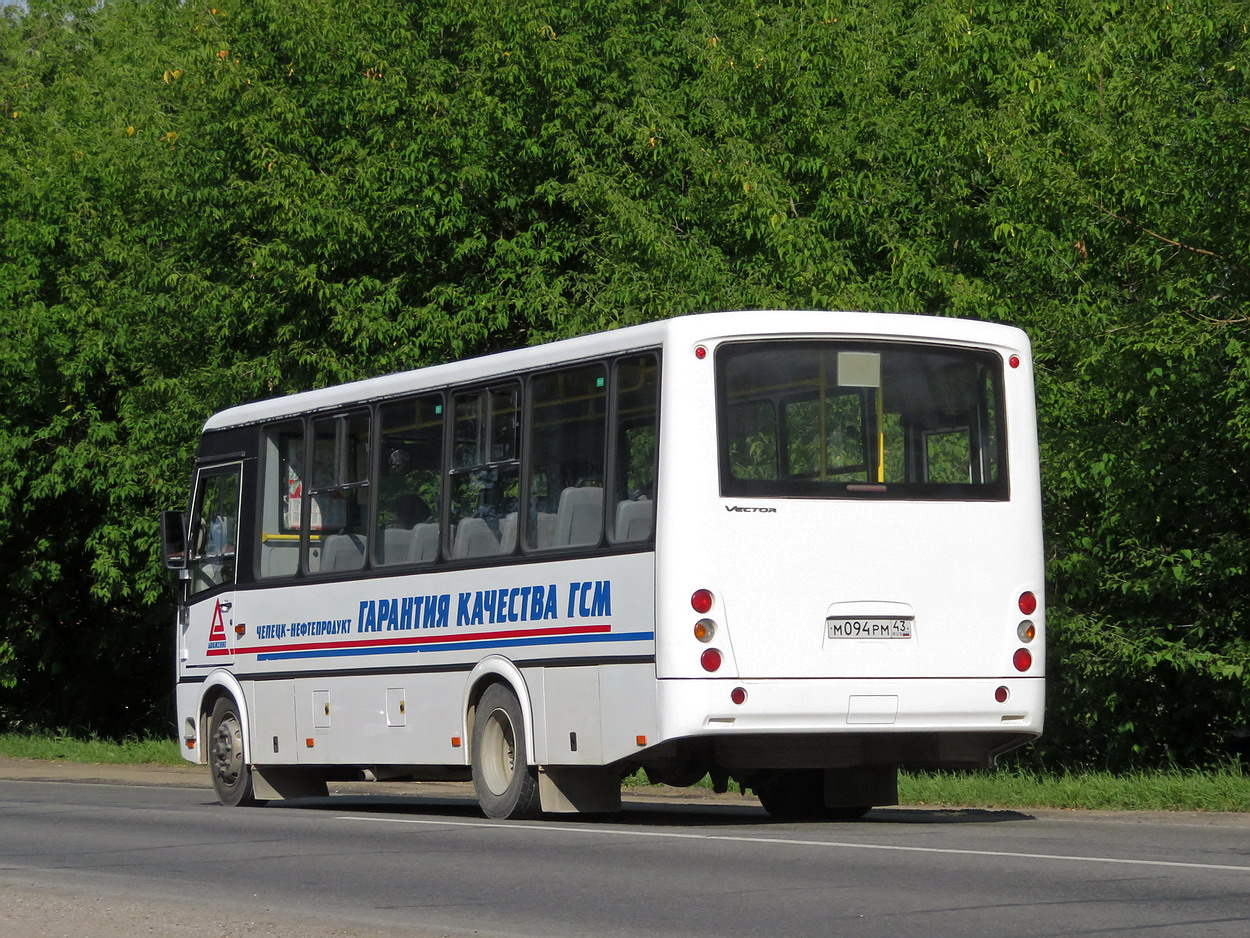 Кировская область, ПАЗ-320412-05 "Вектор" № М 094 РМ 43