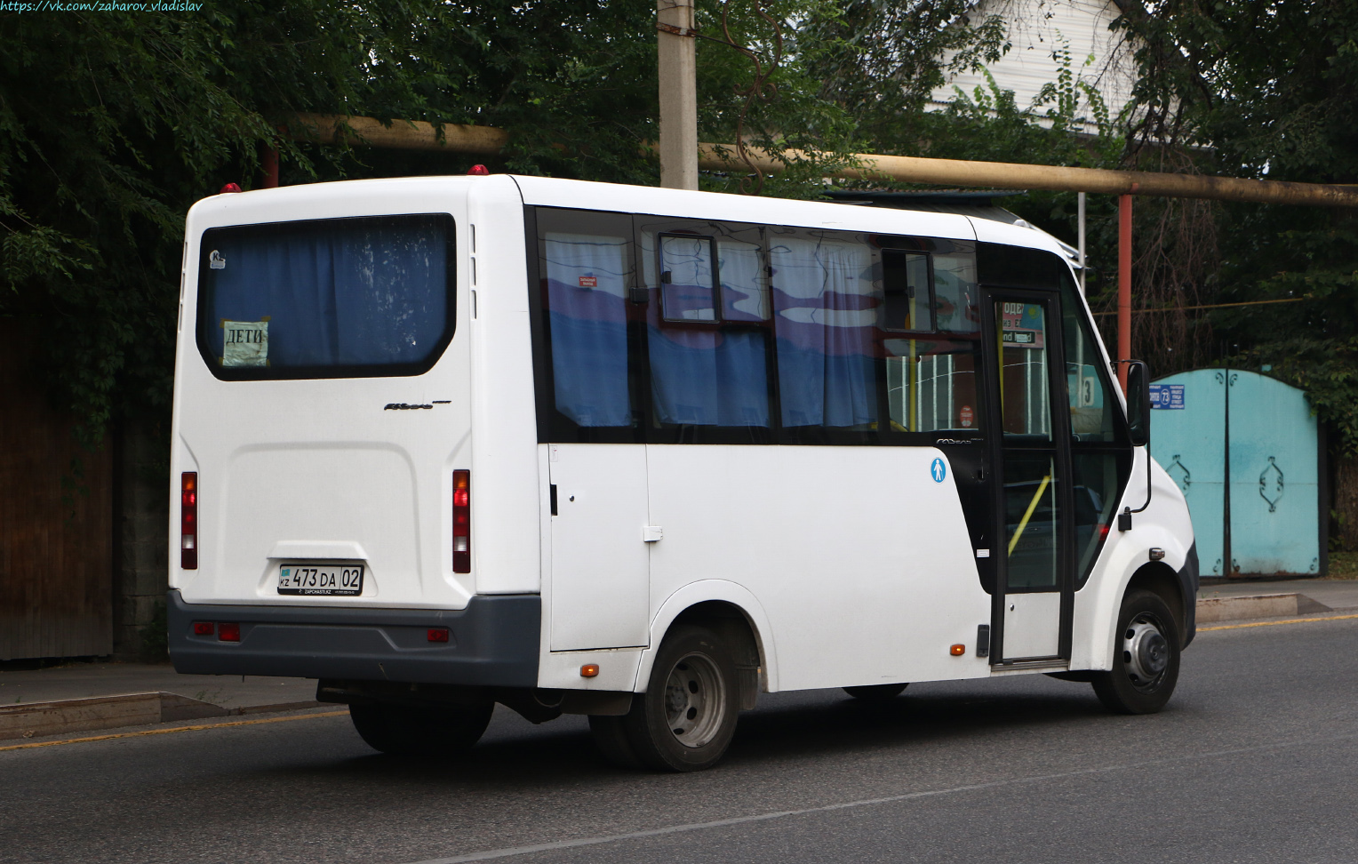 Алматы, ГАЗ-A64R42 Next № 473 DA 02