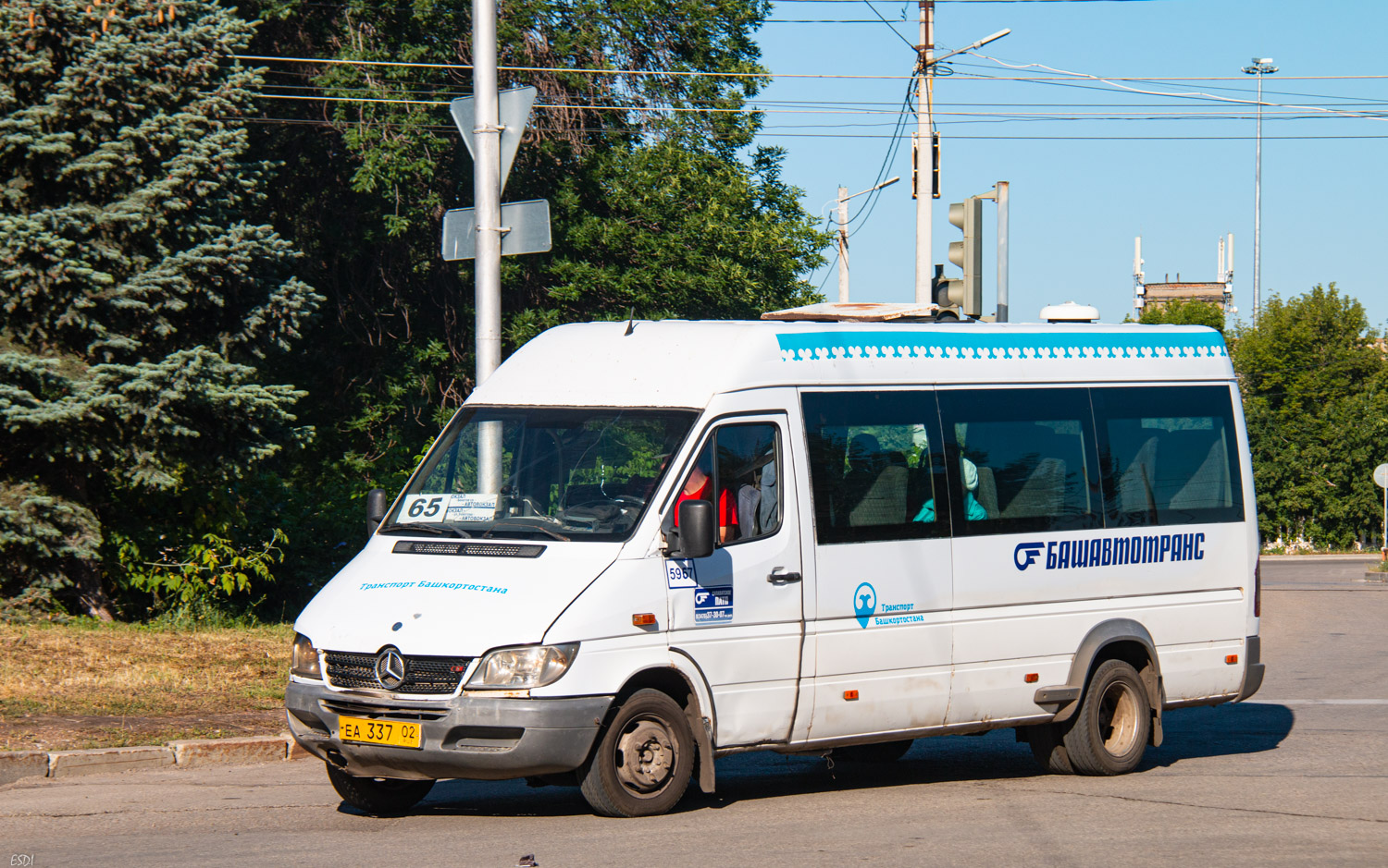 Башкортостан, 223614 (Mercedes-Benz Sprinter 413CDI) № 5967