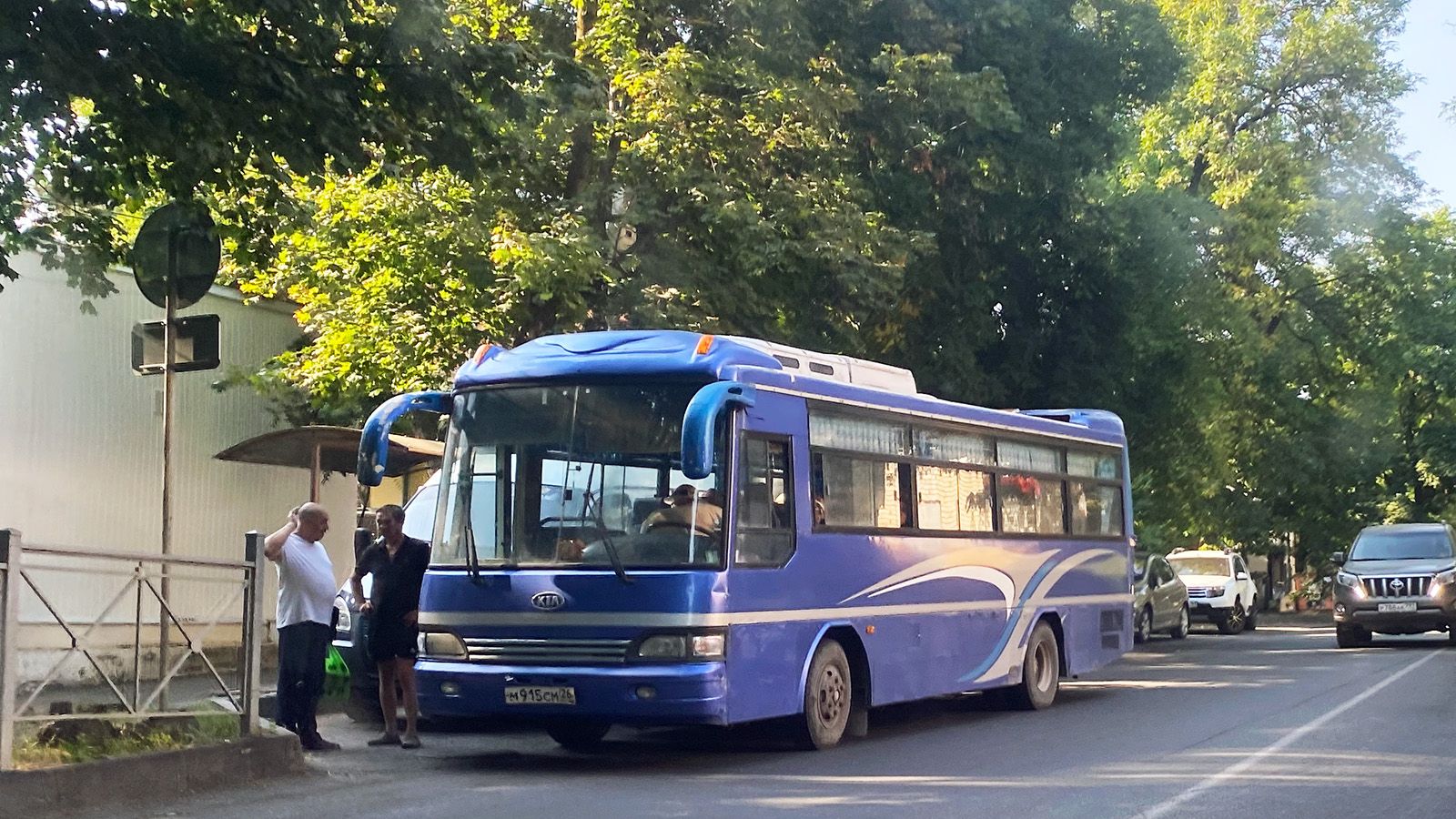 Ставропольский край, Kia New Cosmos № М 915 СМ 26