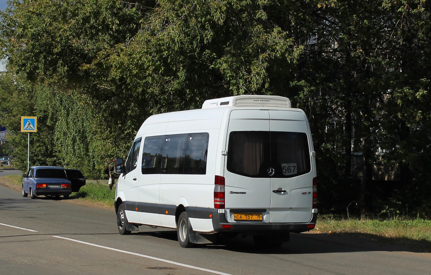 Удмуртия, Луидор-223602 (MB Sprinter) № СА 157 18
