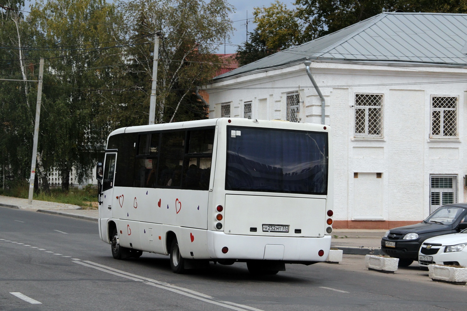 Владимирская область, МАЗ-256.100 № Н 252 МТ 33