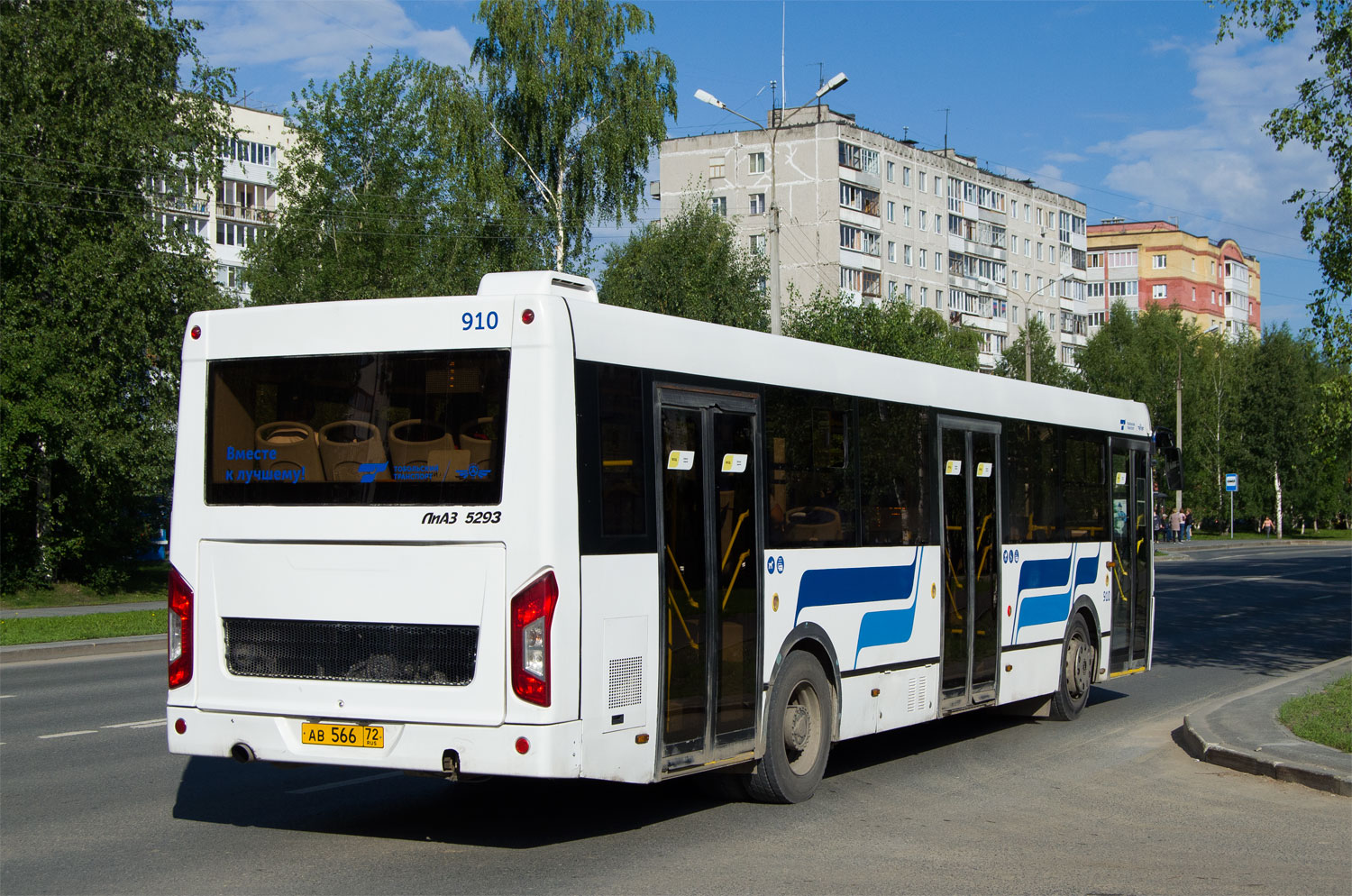 Тюменская область, ЛиАЗ-5293.65 № 910
