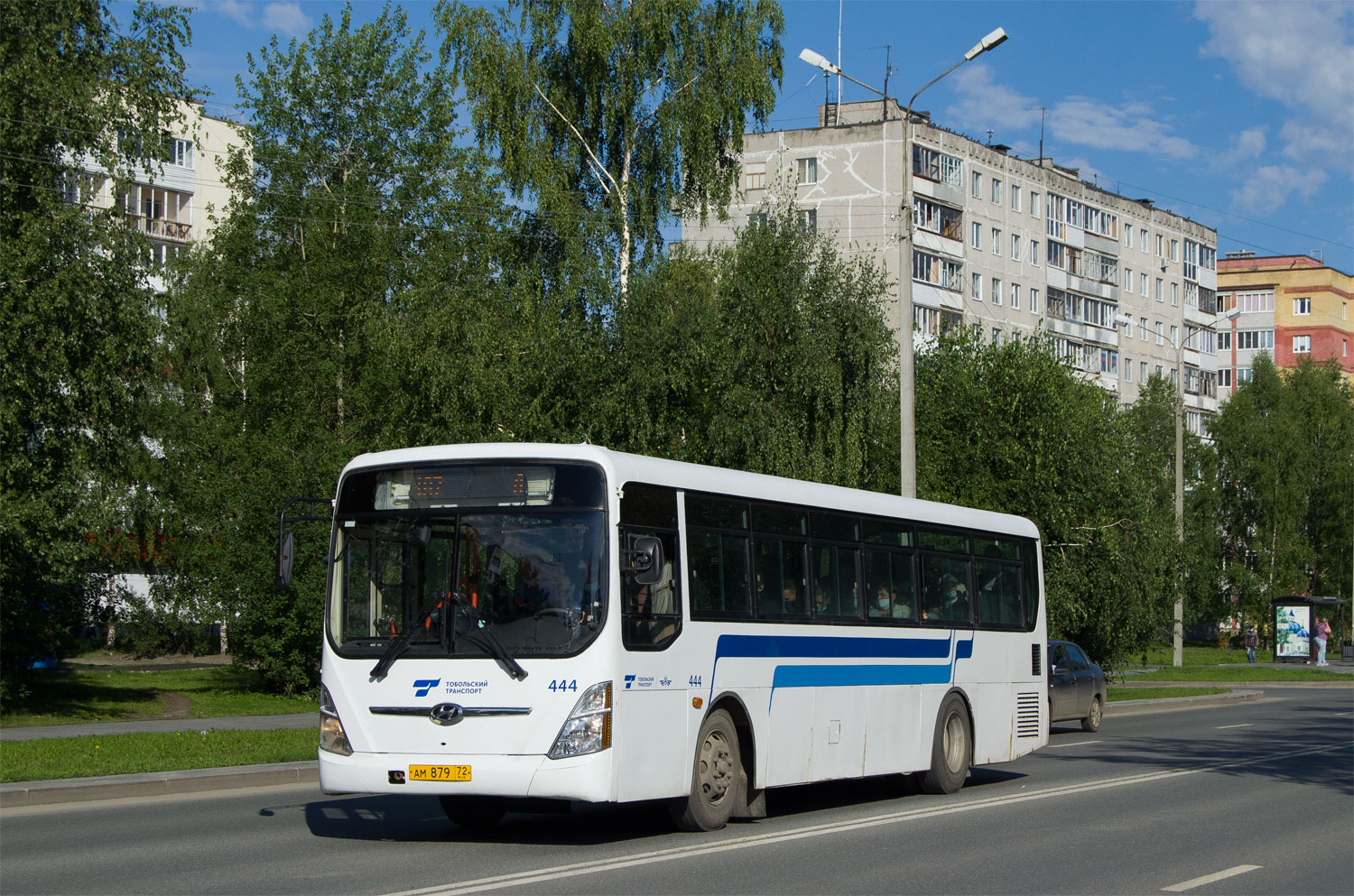 Тюменская область, Hyundai New Super AeroCity 1F/L № 444