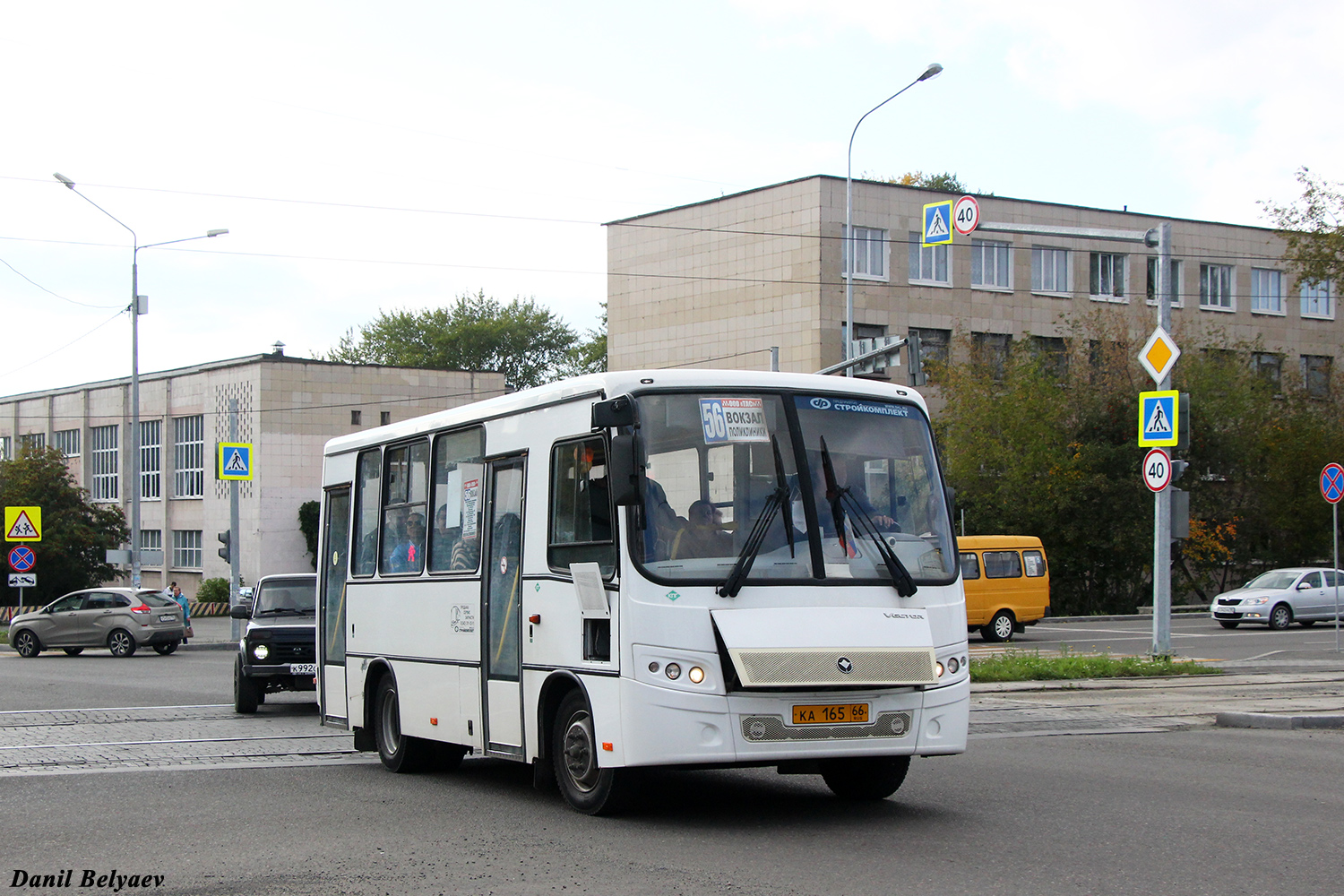 Свердловская область, ПАЗ-320302-08 "Вектор" № КА 165 66