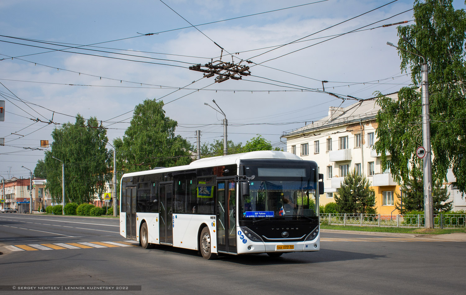 Kemerovo region - Kuzbass, Yutong ZK6128HG Nr. НА 002 54