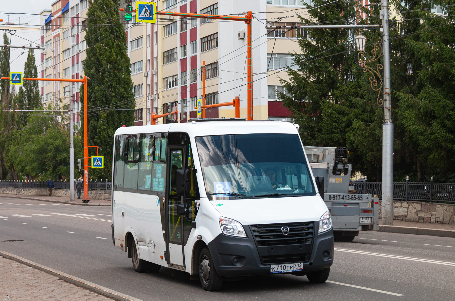 Башкортостан, ГАЗ-A64R45 Next № К 710 ТР 702