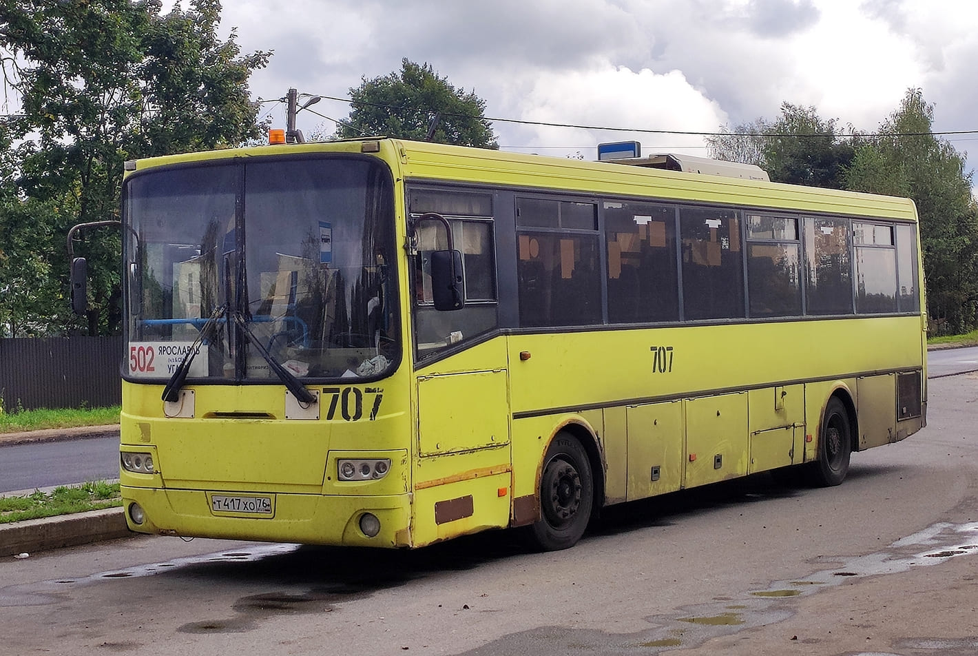 Yaroslavl region, LiAZ-5256.23-01 (GolAZ) # 707