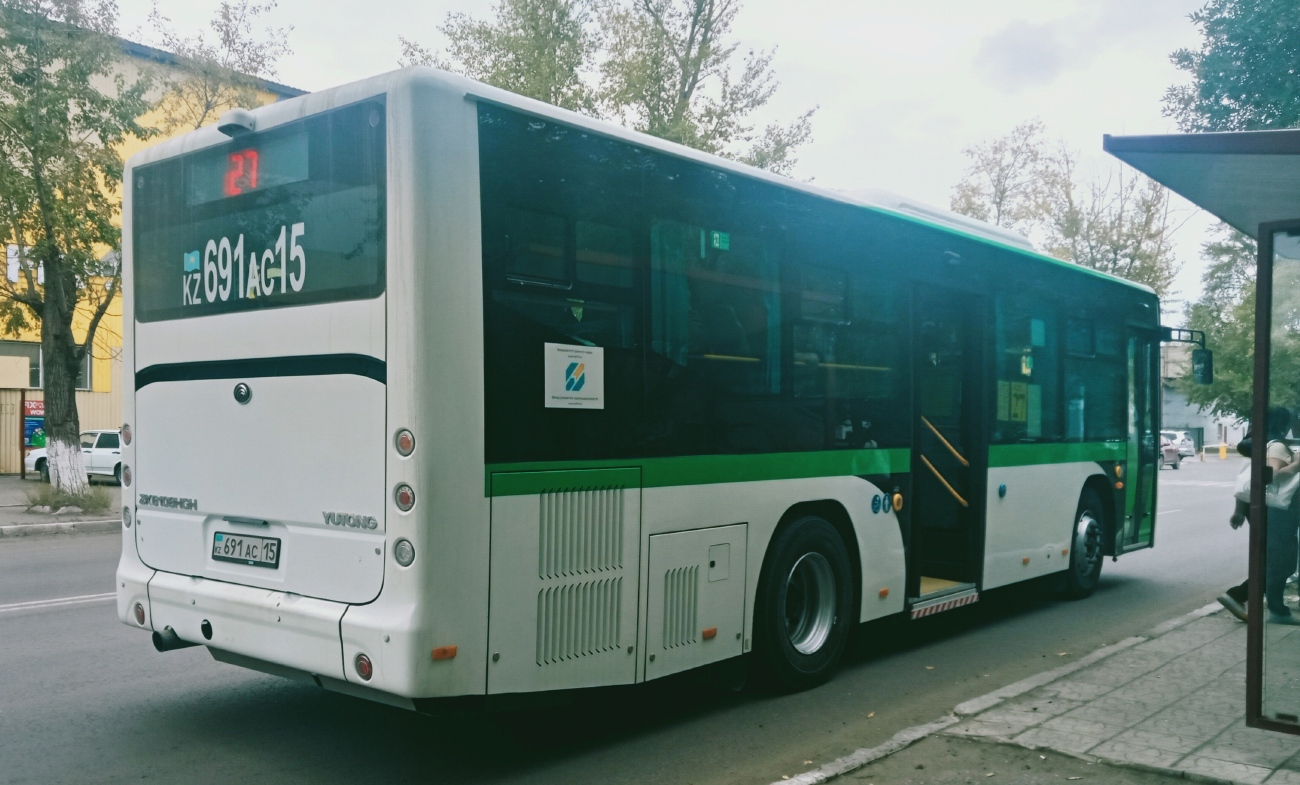 Северо-Казахстанская область, Yutong ZK6108HGH (QazTehna) № 691 AC 15