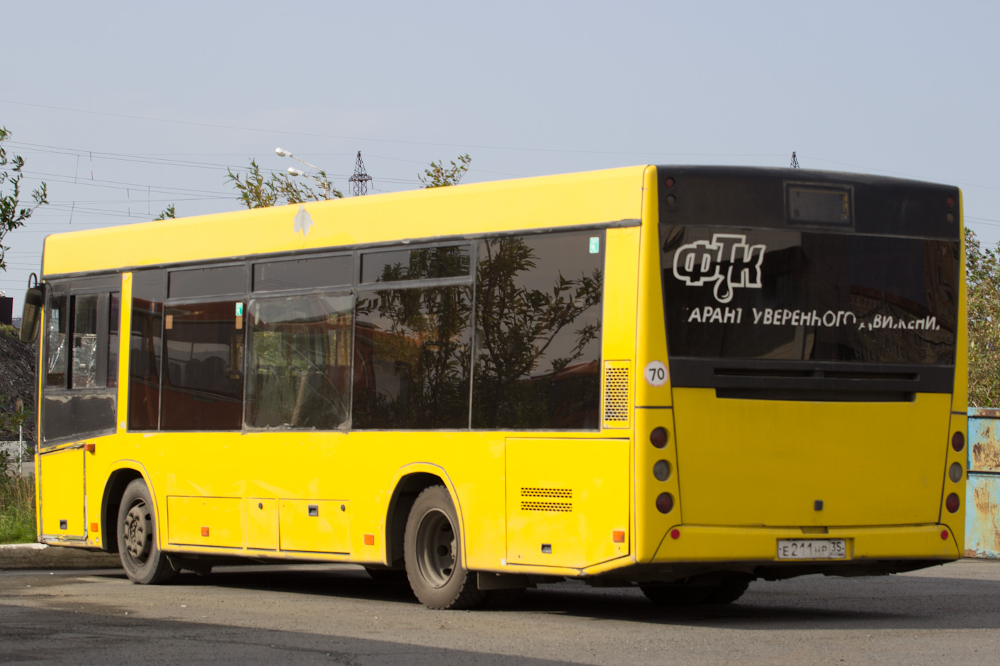 Красноярский край, МАЗ-226.063 № Е 211 НР 35