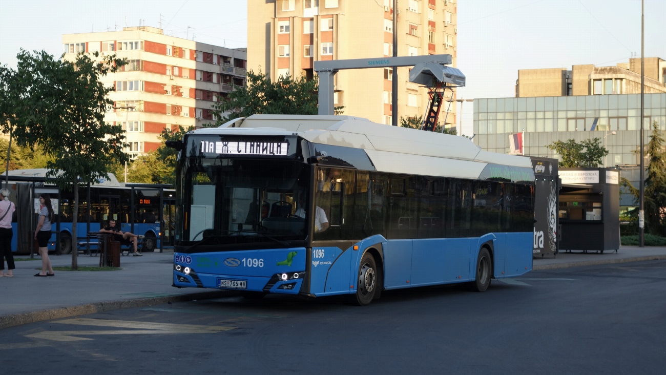 Сербия, Solaris Urbino IV 12 electric № 1096