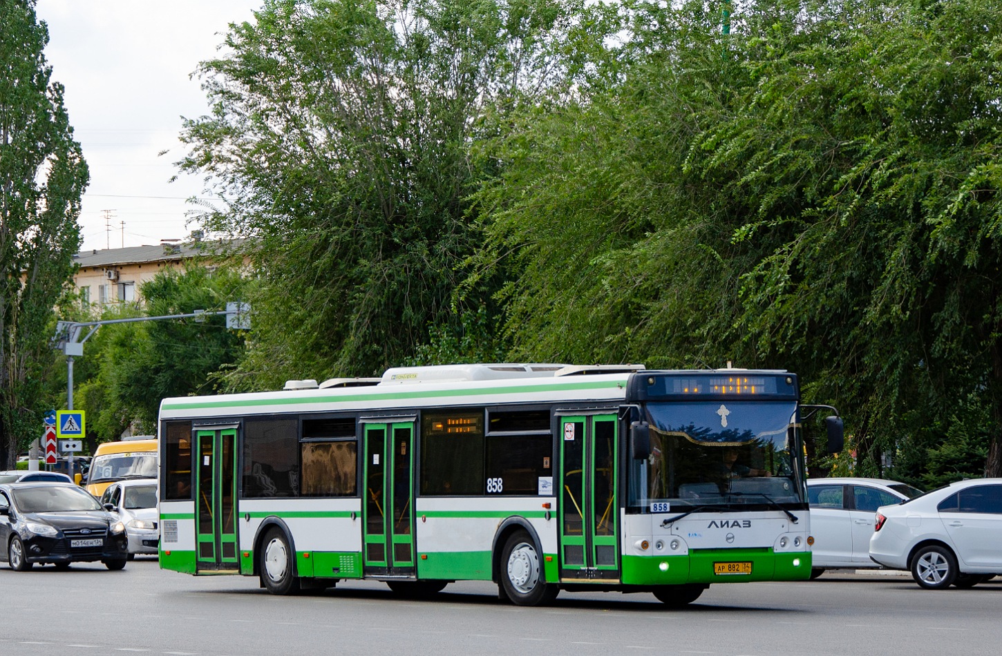 Волгоградская область, ЛиАЗ-5292.22 (2-2-2) № 858