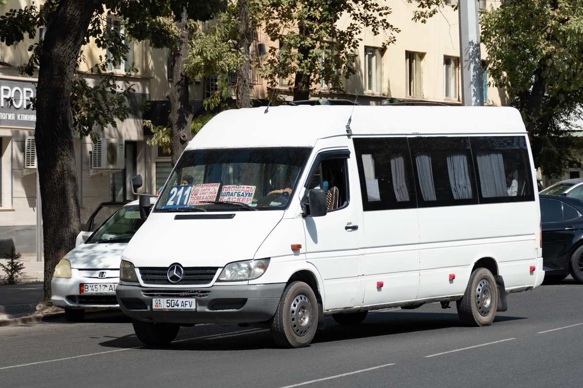 Кыргызстан, Mercedes-Benz Sprinter W904 410D № 01 504 AFV