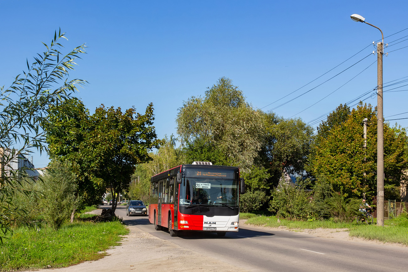 Калининградская область, MAN A78 Lion's City LE Ü EL293 № С 281 МА 39
