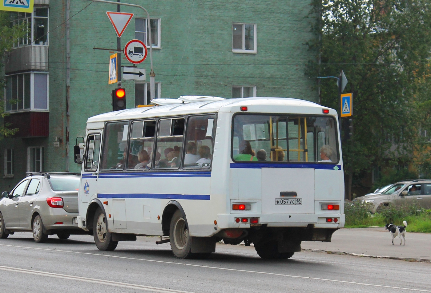 Udmurtia, PAZ-32054 # К 057 УС 18
