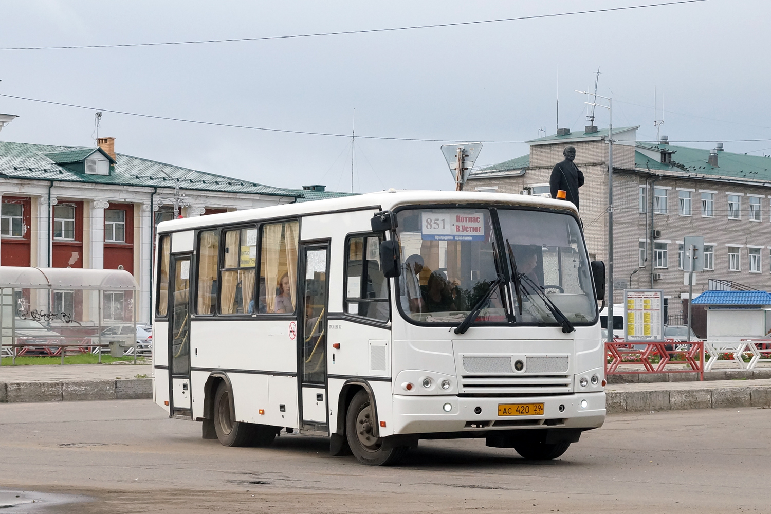 Архангельская область, ПАЗ-320402-05 № АС 420 29