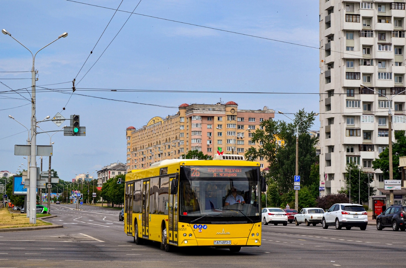 Минск, МАЗ-203.016 № 034551