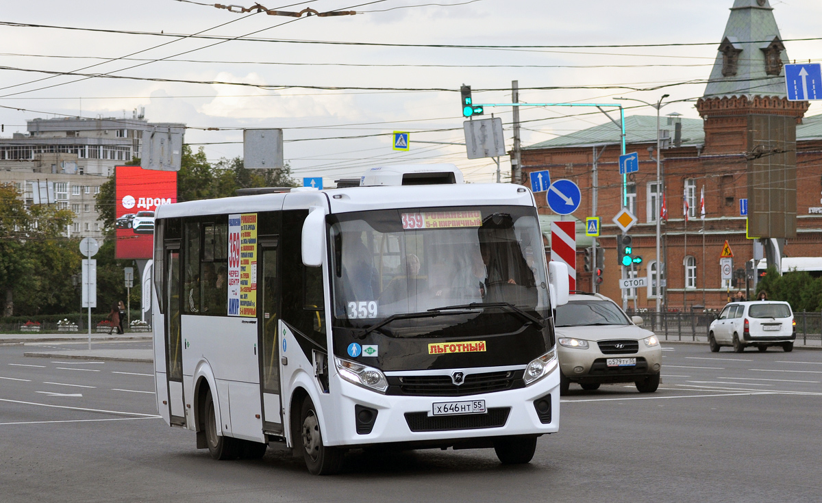 Омская область, ПАЗ-320405-14 "Vector Next" № Х 646 НТ 55