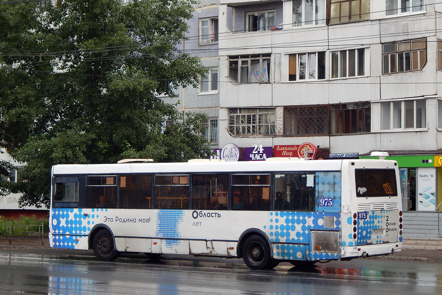 Омская область, ЛиАЗ-5256.53 № 975