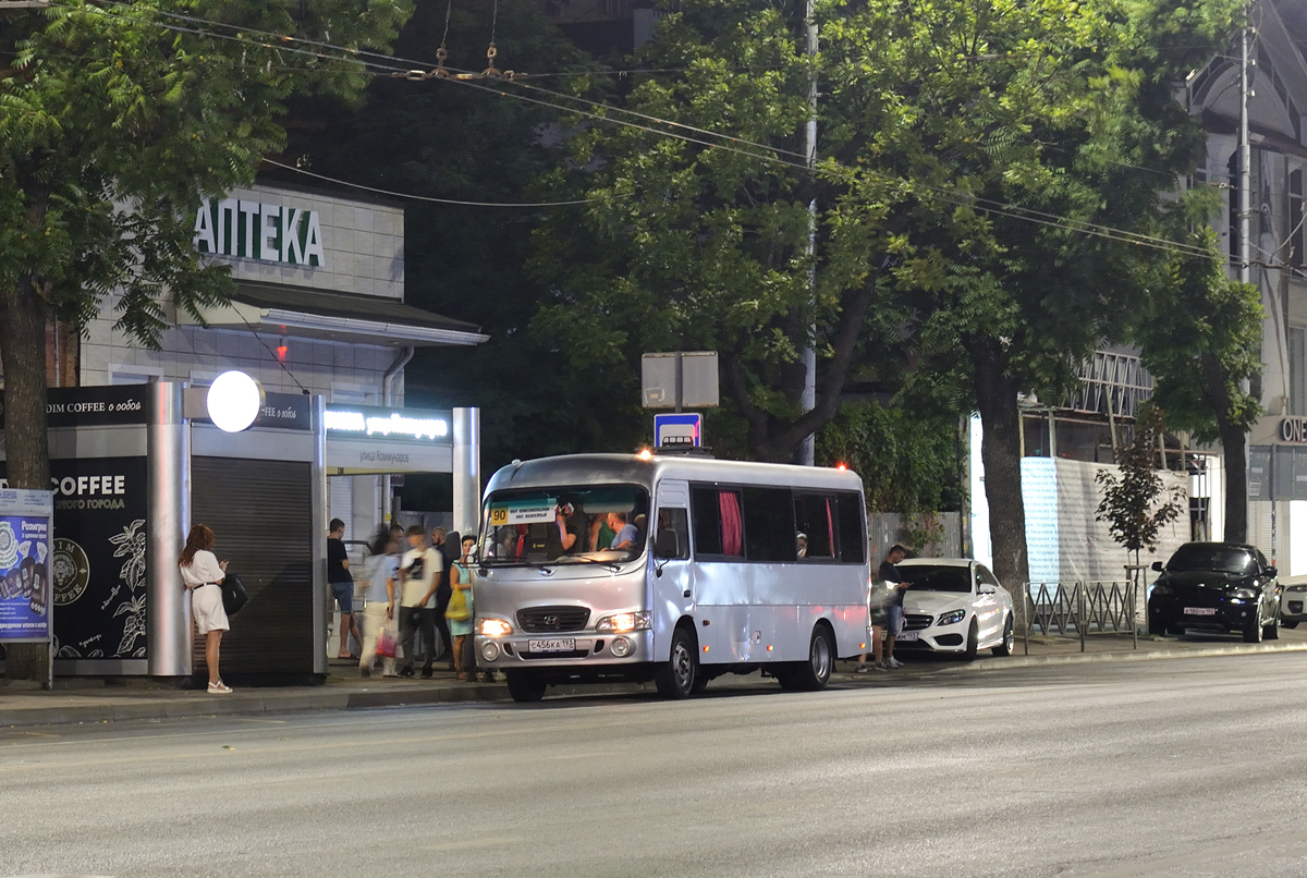 Краснодарский край, Hyundai County LWB C11 (ТагАЗ) № С 456 КА 193