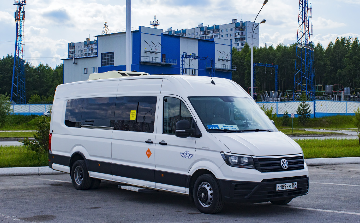 Ханты-Мансийский АО, Луидор-223902 (Volkswagen Crafter) № Е 189 КВ 186