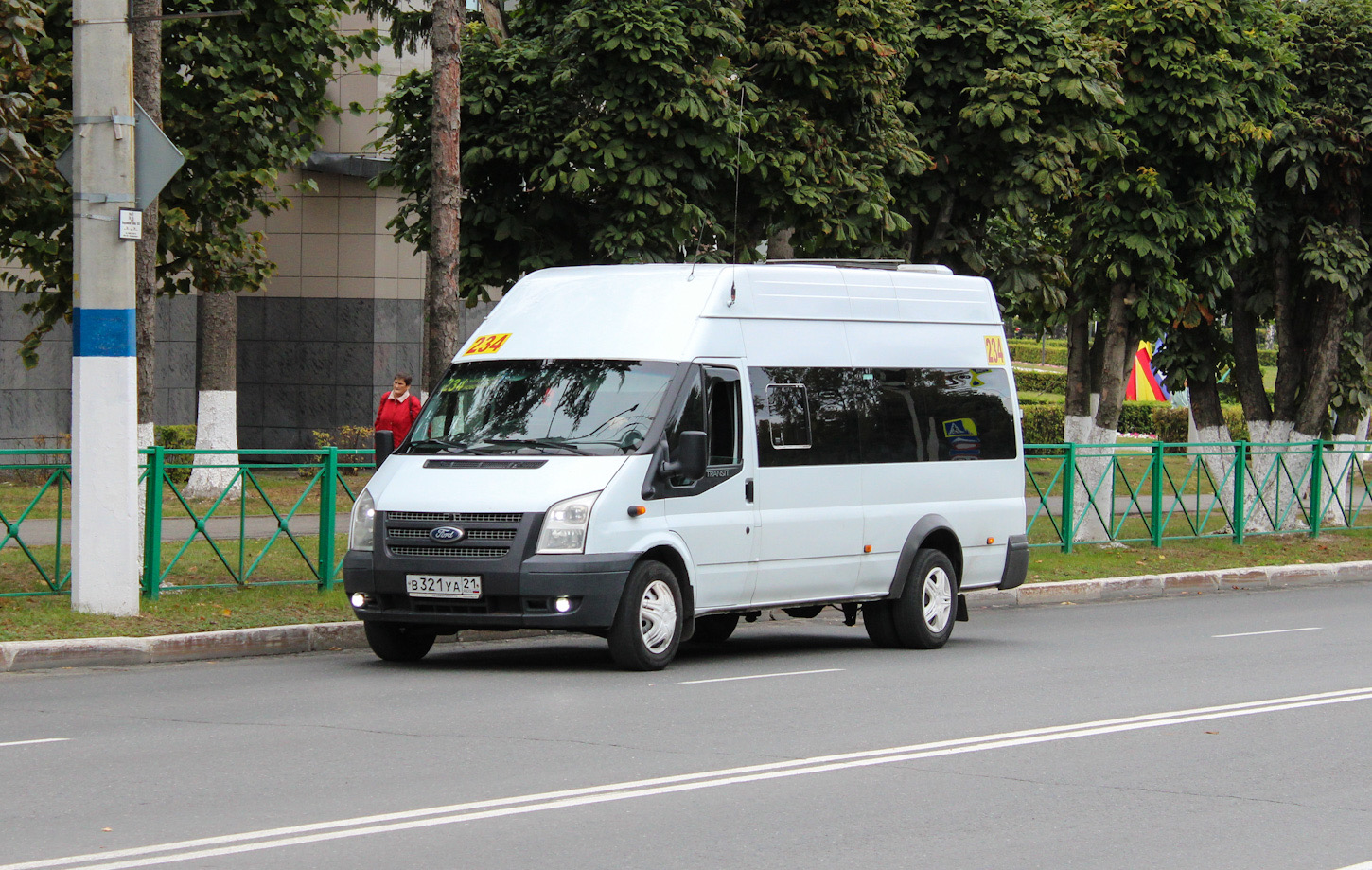 Чувашия, Промтех-224326 (Ford Transit) № В 321 УА 21