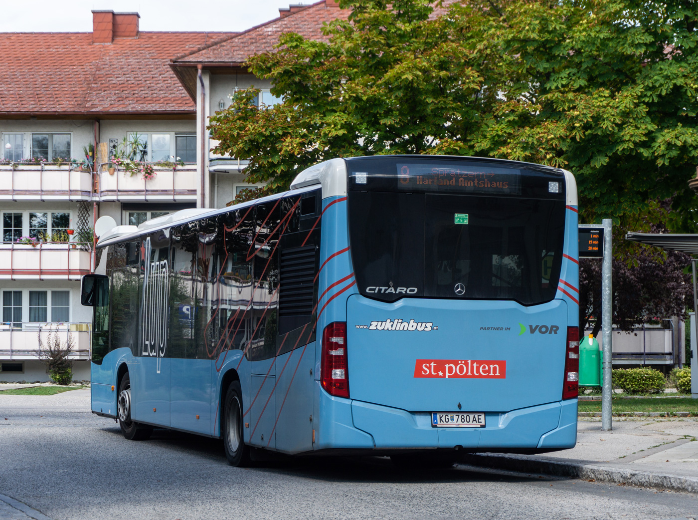 Австрия, Mercedes-Benz Citaro C2 № KG 780 AE