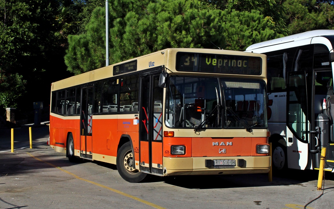 Хорватия, MAN A60 SL222 № 626
