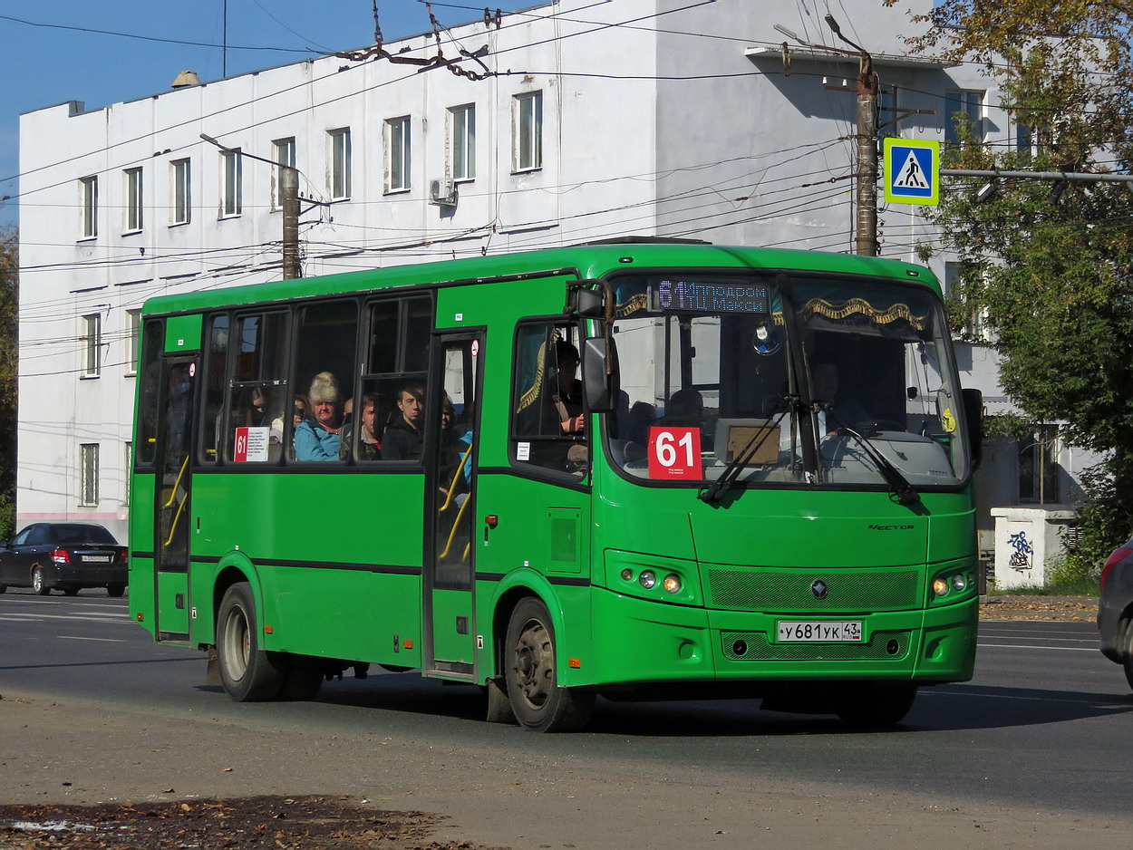 Кировская область, ПАЗ-320412-04 "Вектор" № У 681 УК 43