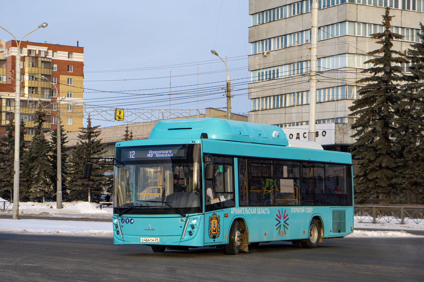 Архангельская область, МАЗ-206.948 № О 464 ТМ 29
