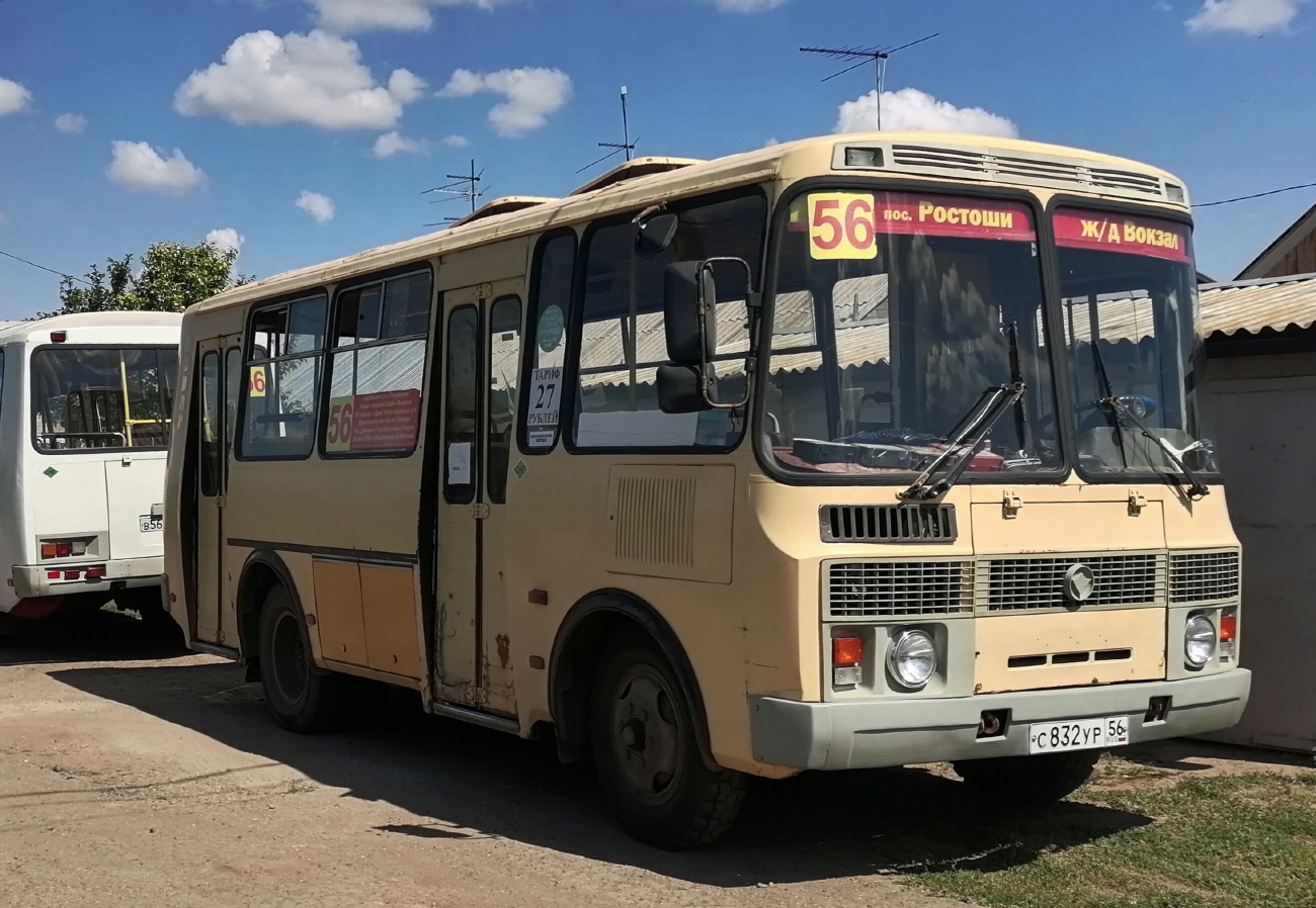 Оренбургская область, ПАЗ-32054 № С 832 УР 56