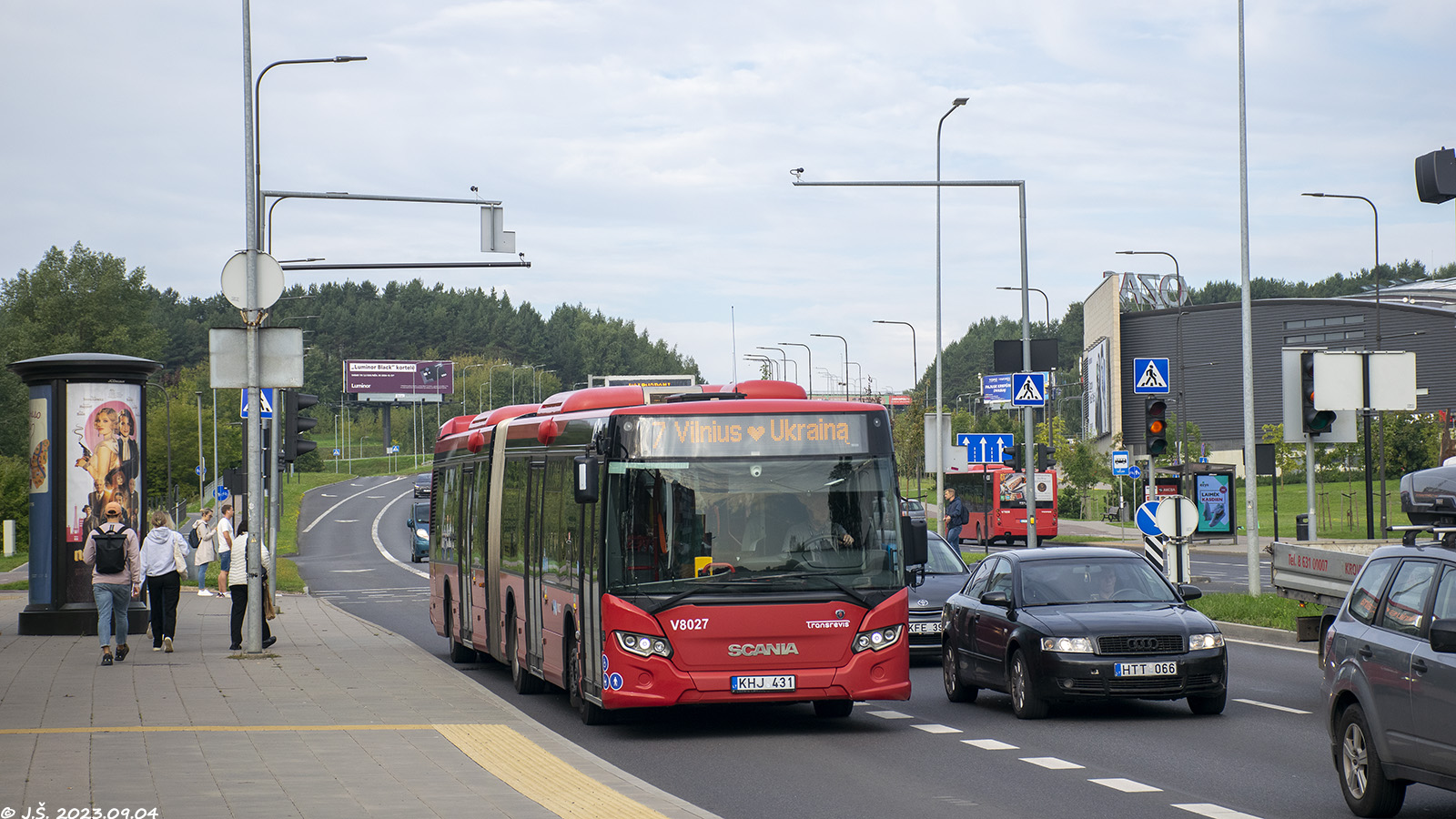 Литва, Scania Citywide LFA № V8027