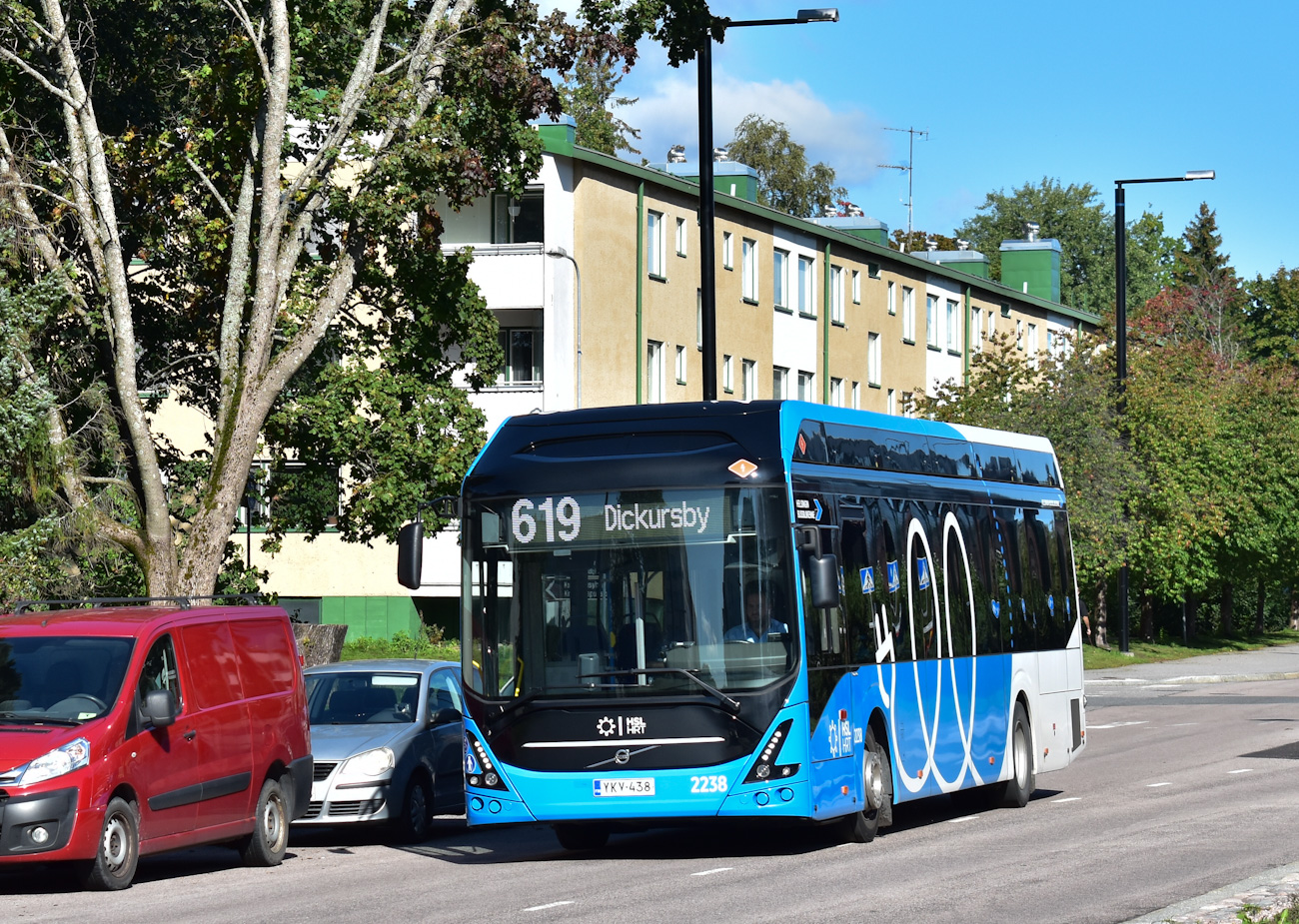 Финляндия, Volvo 7900E № 2238