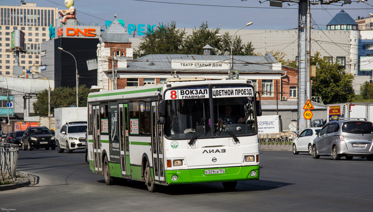 Новосибирская область, ЛиАЗ-5256.60 № Е 329 СВ 154 Новосибирская область, ЛиАЗ-5256.60 № Е 329 СВ 154