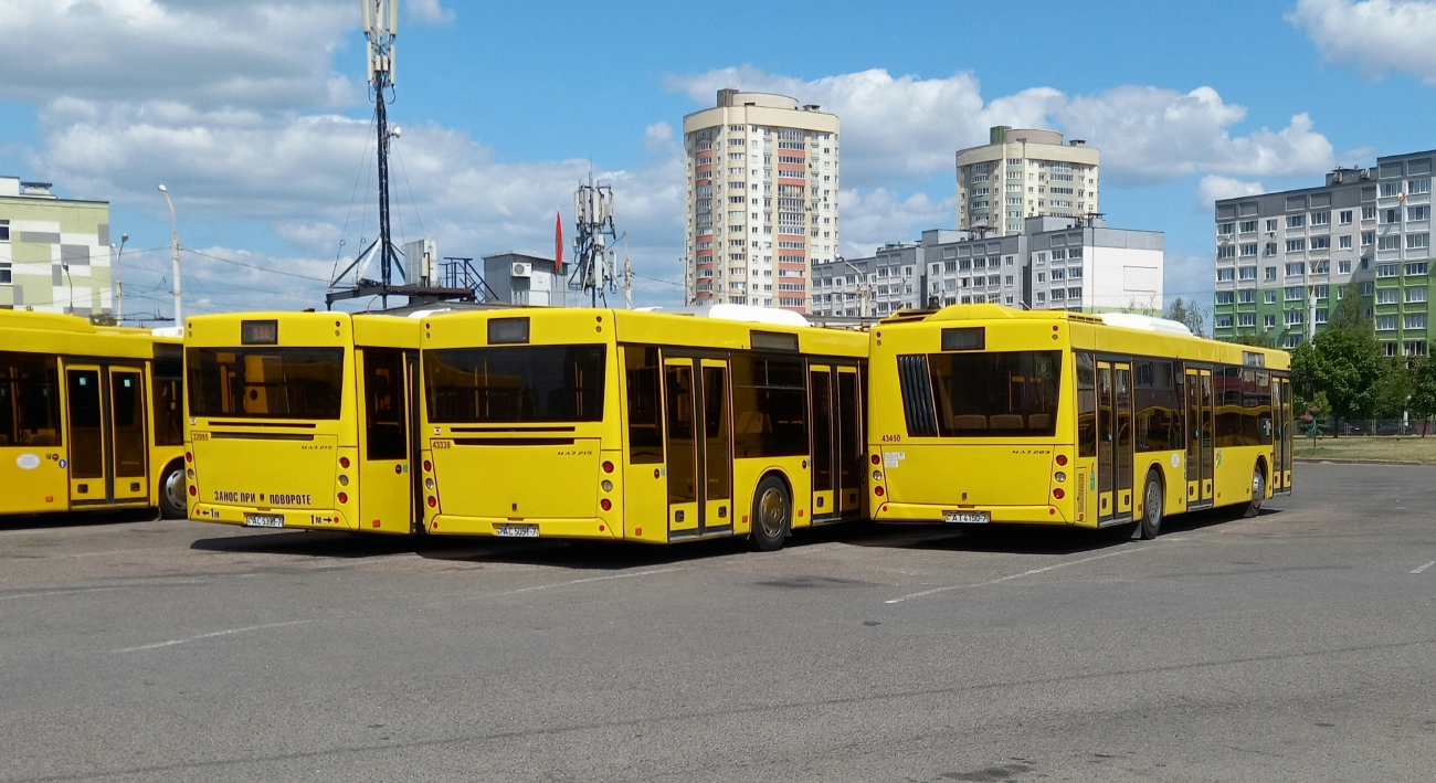 Минск, МАЗ-203.016 № 043450