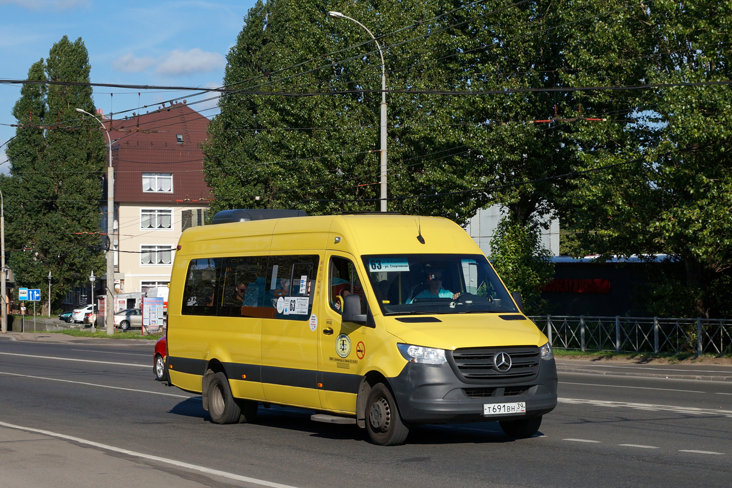 Калининградская область, Луидор-223610 (MB Sprinter) № Т 691 ВН 39