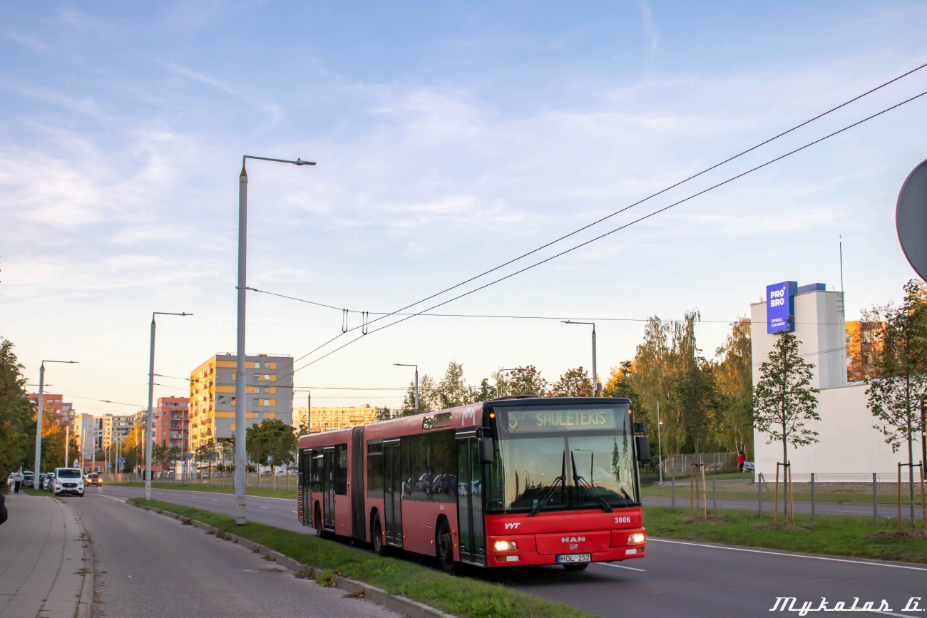 Литва, MAN A23 NG313 № 3006 Литва, MAN A23 NG313 № 3006