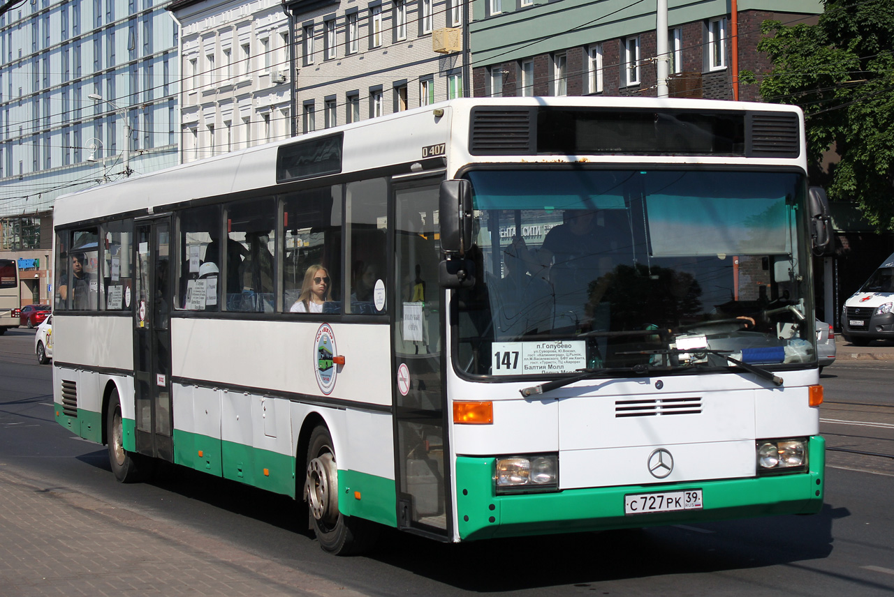Калининградская область, Mercedes-Benz O407 № С 727 РК 39