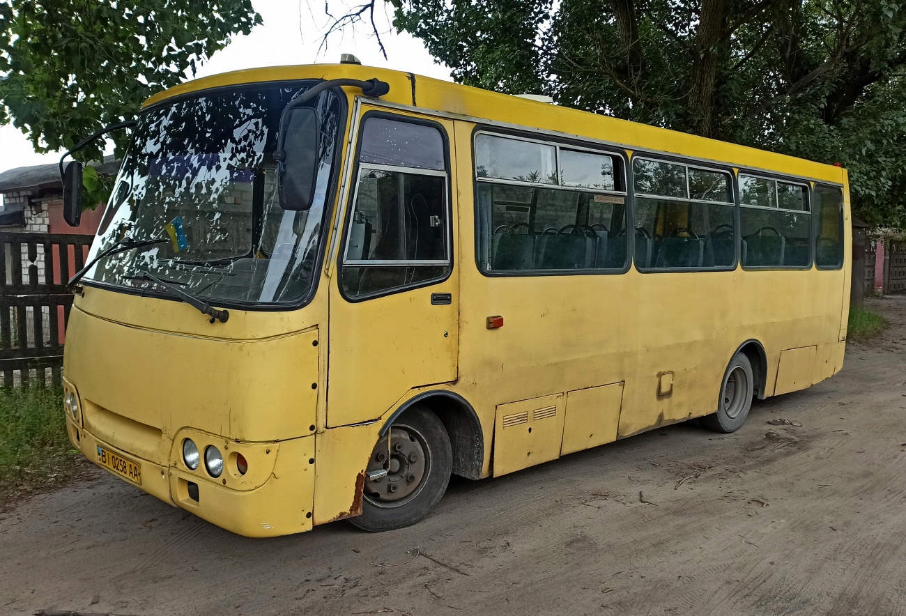 Полтавская область, Богдан А09201 № BI 0258 AA