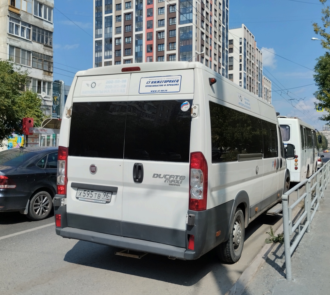 Свердловская область, Нижегородец-FST613 (FIAT Ducato) № Х 595 ТВ 96