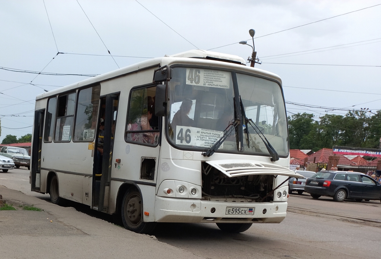 Донецкая область, ПАЗ-320302-12 № Е 595 СХ