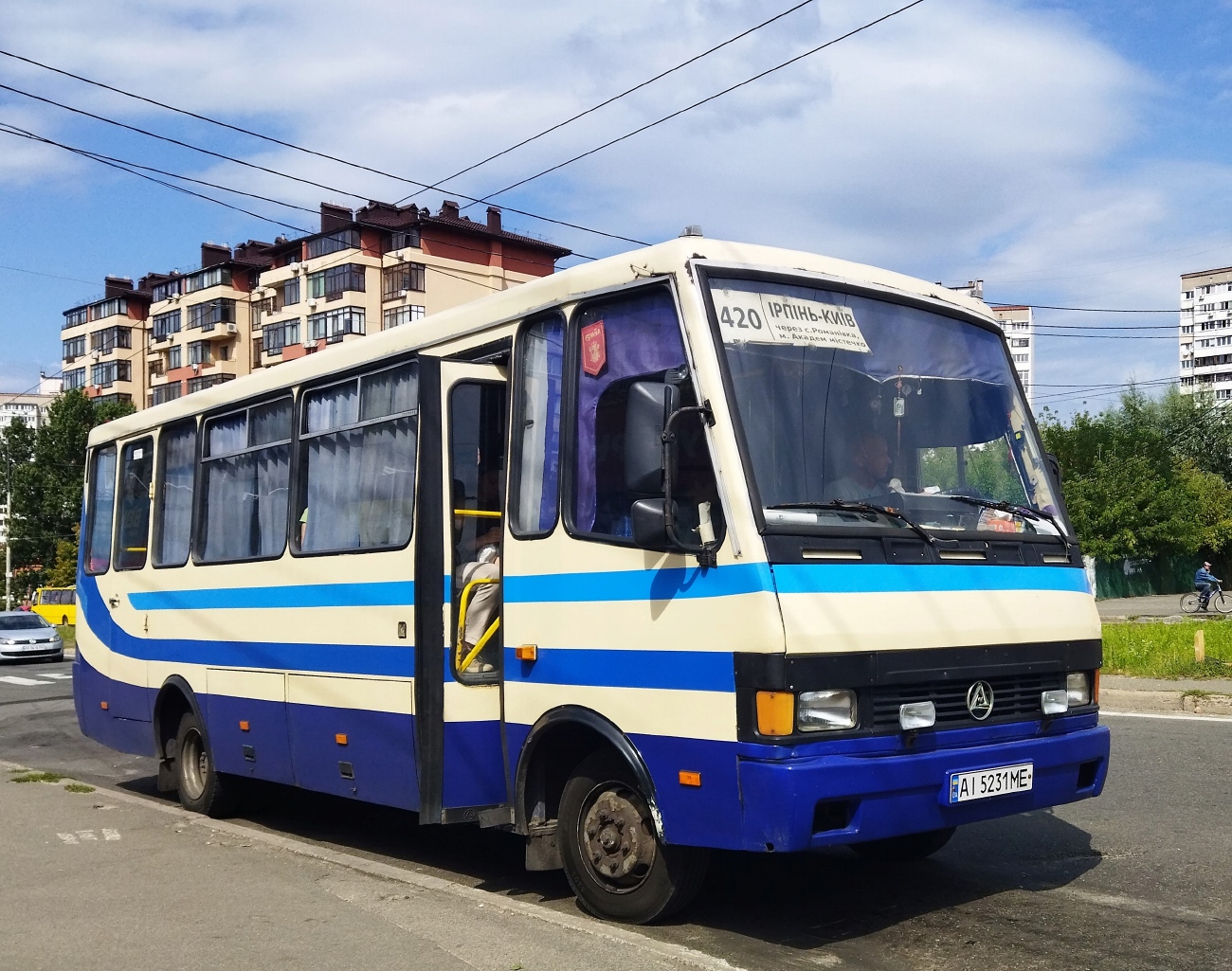 Киевская область, БАЗ-А079.24 "Мальва" № AI 5231 ME