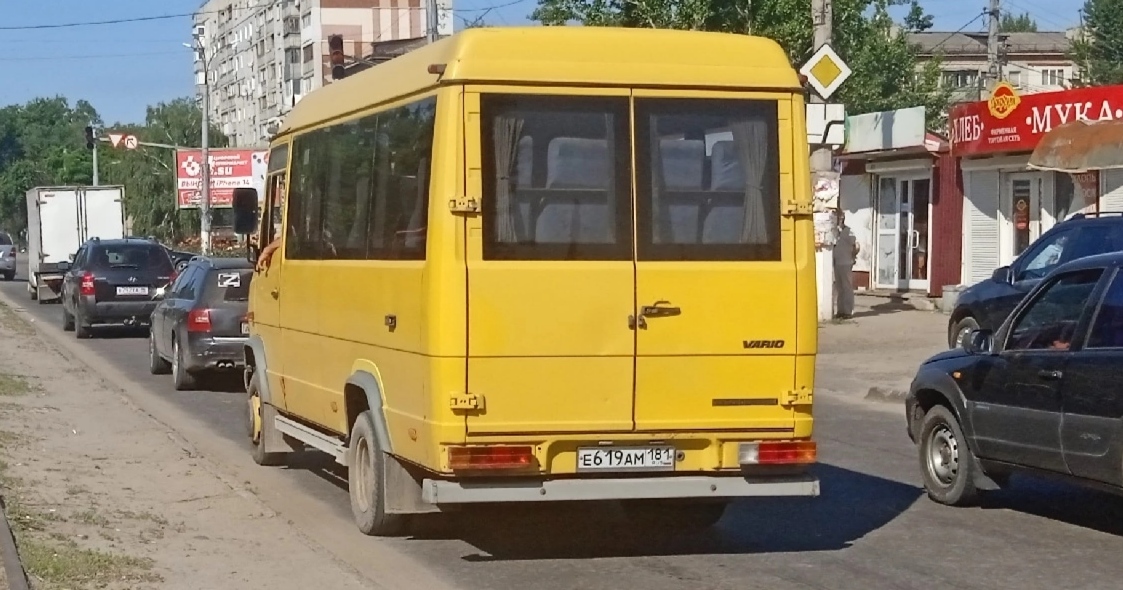 Луганская область, Mercedes-Benz Vario 612D № Е 619 АМ 181
